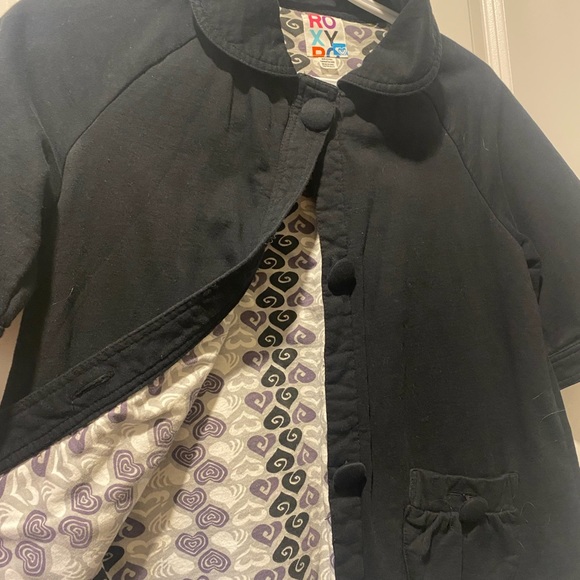 Roxy crop casual lined cotton top - Picture 2 of 5